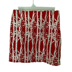 Michael Kors Woman’s Floral Print Pencil Mini Skirt, Sz 8.